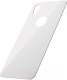 Защитное стекло для телефона Baseus Tempered Glass Rear Protector для iPhone XR (белый) - 