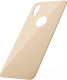 Защитное стекло для телефона Baseus Tempered Glass Rear Protector для iPhone XR (золото) - 