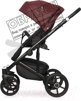 Детская универсальная коляска Riko Ozon 3 в 1 (06/Carbon)