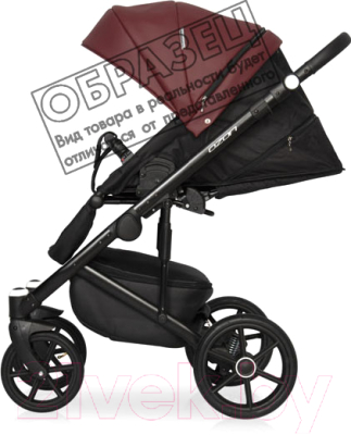 Детская универсальная коляска Riko Ozon 3 в 1 (06/Carbon)