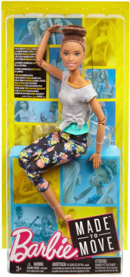 Кукла Barbie Made to move. Йога / FTG80/FTG82