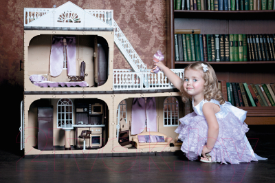 Кукольный домик Огонек Коллекция / С-1292 (без мебели)