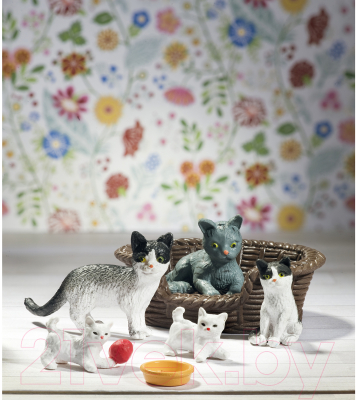 Комплект аксессуаров для кукольного домика Lundby Кошачья семья / LB-60807300