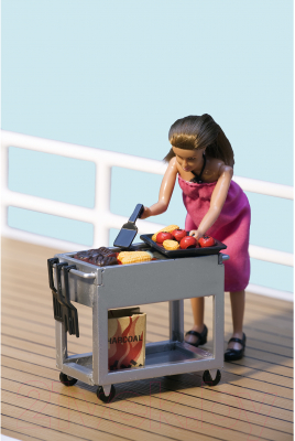 Комплект аксессуаров для кукольного домика Lundby Набор для барбекю / LB-60904900