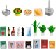 Комплект аксессуаров для кукольного домика Lundby Набор кухонных аксессуаров / LB-60508900 - 