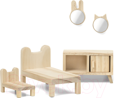 Комплект аксессуаров для кукольного домика Lundby Спальня / LB-60906200