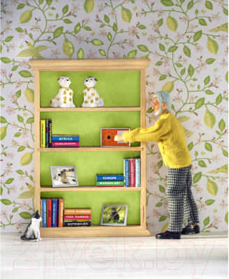 Комплект аксессуаров для кукольного домика Lundby Книжный шкаф / LB-60305000
