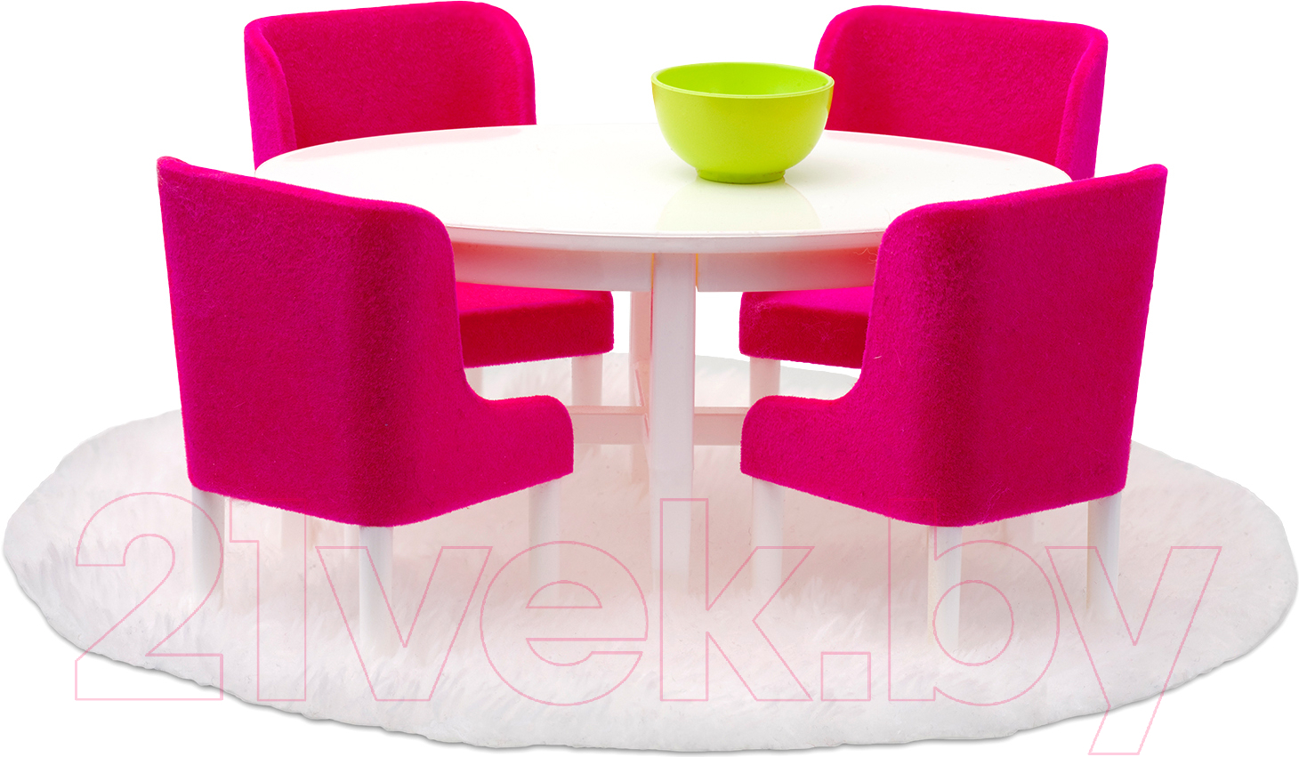 Комплект аксессуаров для кукольного домика Lundby Обеденная группа / Lundby LB-60208000