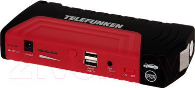 Пуско-зарядное устройство Telefunken TF-JS02 (черный/красный)