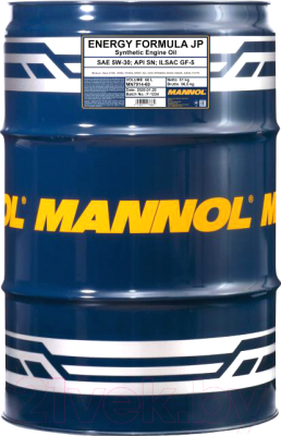 

Моторное масло Mannol, Energy Formula JP 5W30 SN / MN7914-60
