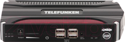 Пуско-зарядное устройство Telefunken TF-JS03 (черный/красный)