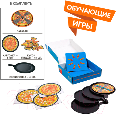 Настольная игра Bondibon Мастер пиццы / ВВ3162