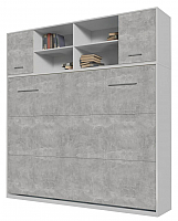 Комплект мебели трансформер Интерлиния Innova H140 (бетон/белый) - 
