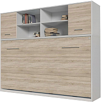 Комплект мебели для спальни Интерлиния Innova H90 (дуб сонома/белый) - 