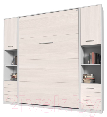 Комплект мебели для спальни Интерлиния Innova V140-1 (вудлайн/белый)