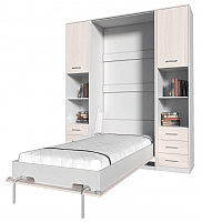 Комплект мебели для спальни Интерлиния Innova V90-1 (вудлайн/белый) - 