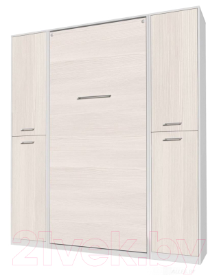 Комплект мебели для спальни Интерлиния Innova V90-2 (вудлайн/белый)