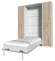 Комплект мебели для спальни Интерлиния Innova V90-2 (дуб сонома/белый) - 