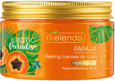 Скраб для тела Bielenda Exotic Paradise сахарный восстанавливающий папайя (350г)