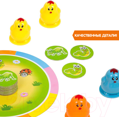 Настольная игра Bondibon Голодные цыплята / ВВ3459