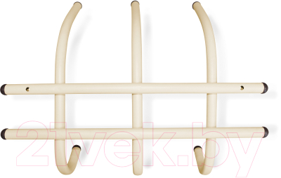 Изображение товара Вешалка для одежды Sheffilton SHT-WH8 (ваниль/коричневый)