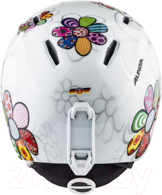 Шлем горнолыжный Alpina Sports 2019-20 Carat LX / A9081-00 (р-р 51-55, цветы)