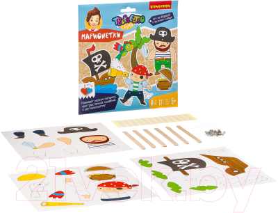 Изображение товара Набор для творчества Bondibon Марионетки. Пираты / ВВ3049