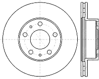 Тормозной диск Stellox 60209945VSX - 