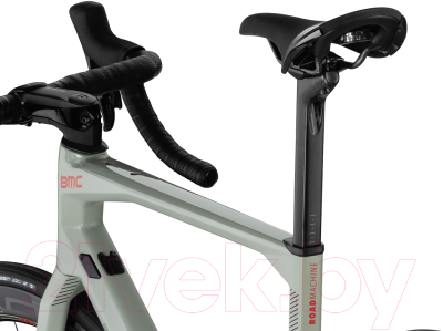 Велосипед BMC Roadmachine 01 One Sram Red AXS 2020 / 301827 (56, зеленый/красный/черный)