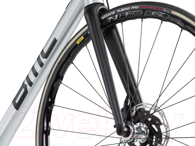 Велосипед BMC Teammachine Alr Disc One Sram Force AXS 2020 / 302028 (54, серебристый/черный/карбон)