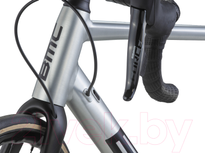 Велосипед BMC Teammachine Alr Disc One Sram Force AXS 2020 / 302028 (54, серебристый/черный/карбон)