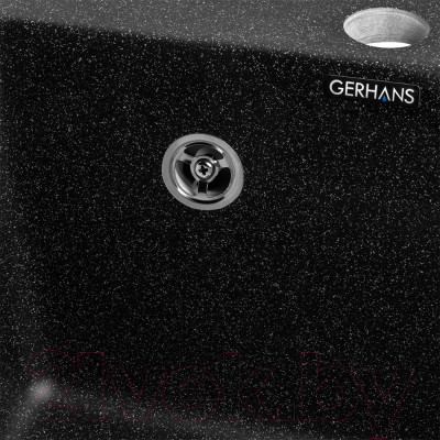 Комплект сантехники Gerhans A10 + смеситель LL5936B-22 (черный)