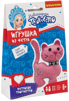 

Набор для творчества Bondibon, Елочные игрушки из фетра своими руками. Кошка / ВВ3082