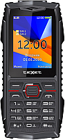 Мобильный телефон Texet TM-519R (черный/красный) - 