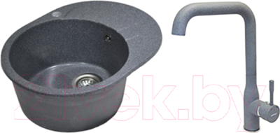 

Мойка кухонная Gerhans, A03 + смеситель KK4698-24