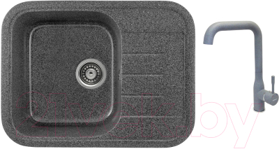 

Мойка кухонная Gerhans, B20 + смеситель KK4698-24