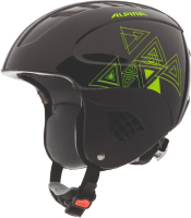 Защитный шлем Alpina Sports 2018-19 Carat / A9035-34 (р-р 48-52, черный/зеленый) - 