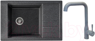 

Мойка кухонная Gerhans, B28 + смеситель KK4698-24