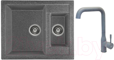 

Мойка кухонная Gerhans, C01 + смеситель KK4698-24