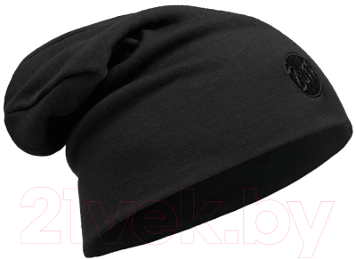 Шапка Buff Heavyweight Merino Wool Hat Solid Black (111170.999.10.00)
