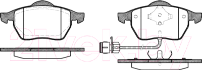 

Тормозные колодки Remsa, 039002