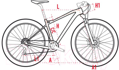 

Велосипед Wilier, 101X19 XTR 1x12 Fox 32 SC PC Crossmax Elite/101XXTR2BlackRedEL23