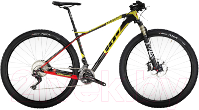 Велосипед Wilier 101X'19 XTR 2x12 Fox 32 SC Crossmax Pro / 101XXTR2YellowRedPRO (M)