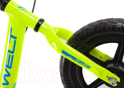 Беговел Welt Cycle Zebra 12 2019 (Acid Green)