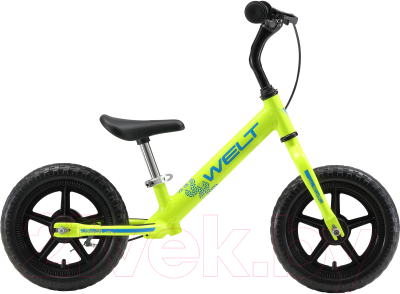 Беговел Welt Cycle Zebra 12 2019 (Acid Green)