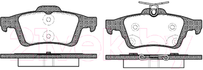 

Тормозные колодки Remsa, 084270