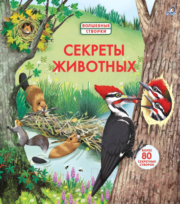 

Развивающая книга Робинс, Секреты животных
