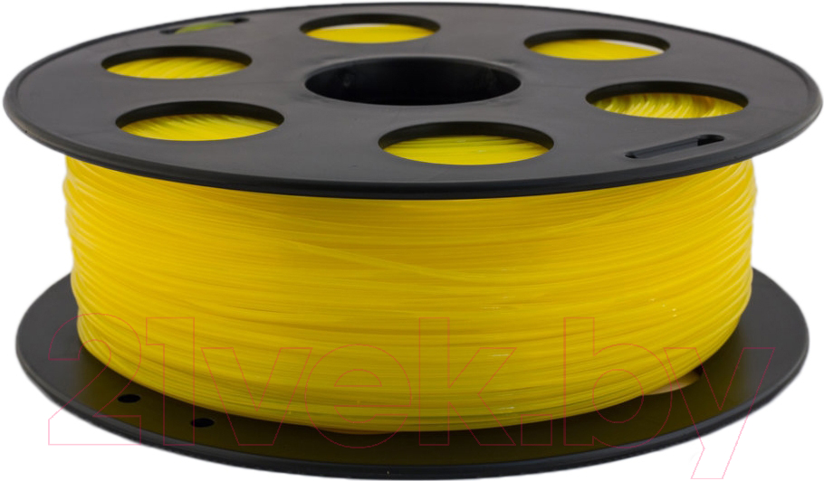 Пластик для 3D печати Bestfilament PET-G 1.75мм 1кг (желтый)