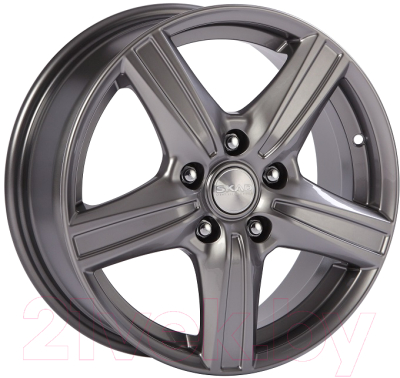 

Литой диск SKAD, Адмирал 18x7.5" 5x108мм DIA 67.1мм ET 49мм Графит