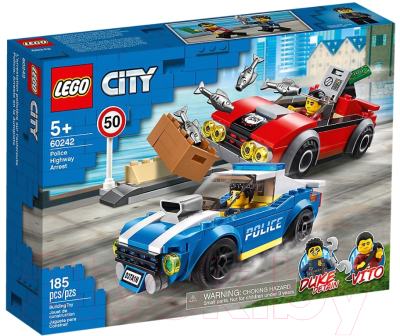 Конструктор Lego City Police Арест на шоссе 60242